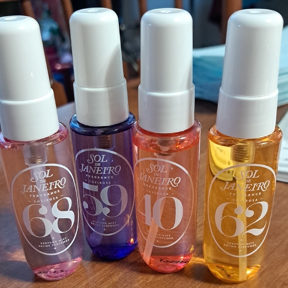 Sol de Janeiro Fragrance Mist Collection - Pink Purple Orange Yellow